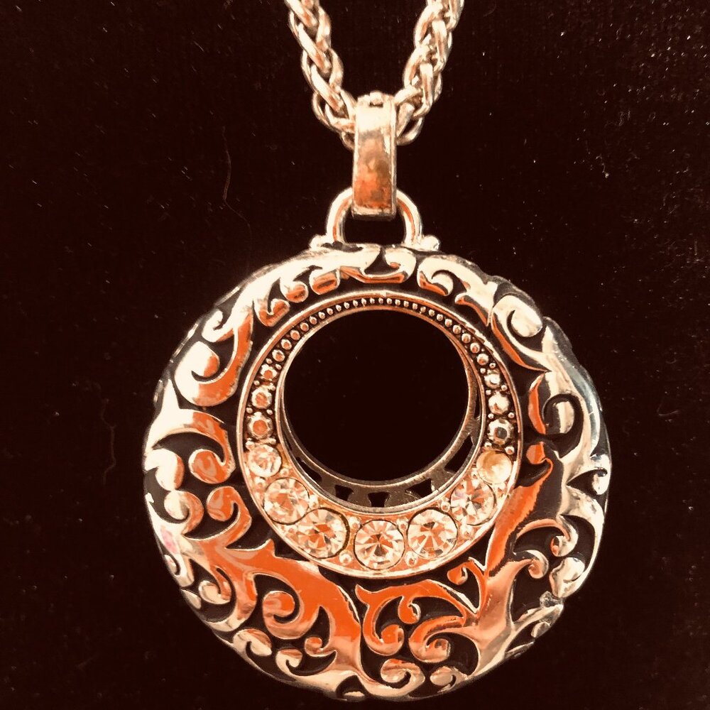Brighton Pendant Silver Chain Necklace